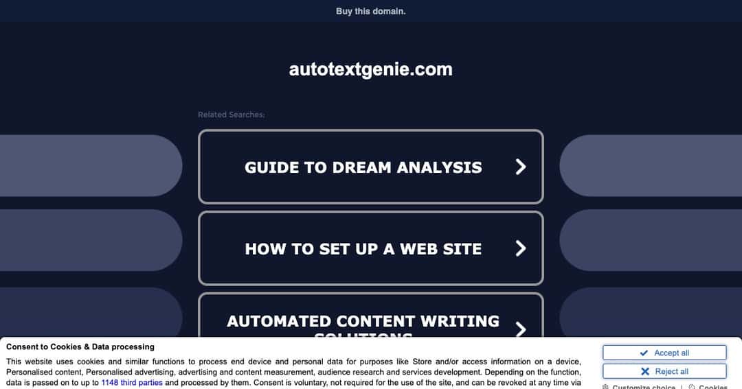 AutoTextGenie AI cover