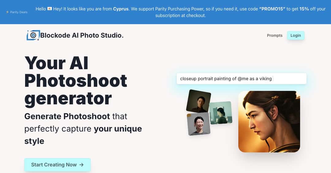 Blockode AI Photo Studio cover