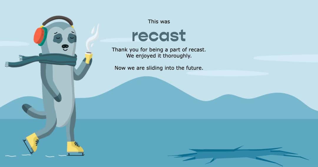 Recast cover
