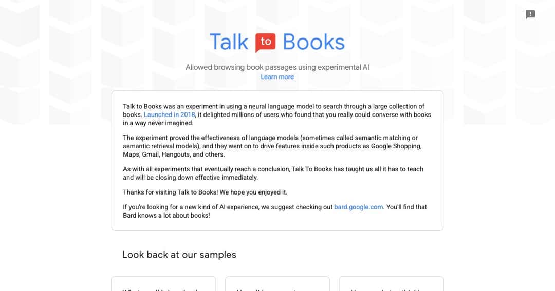 Talk to Books cover