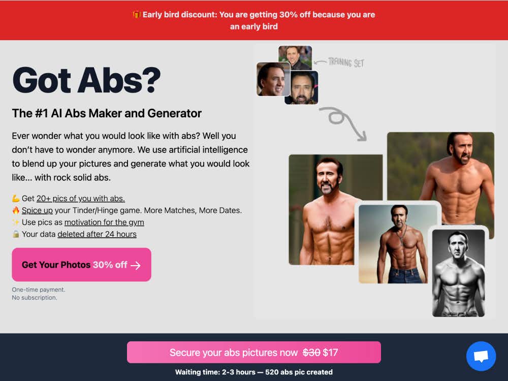 AI Abs Maker cover