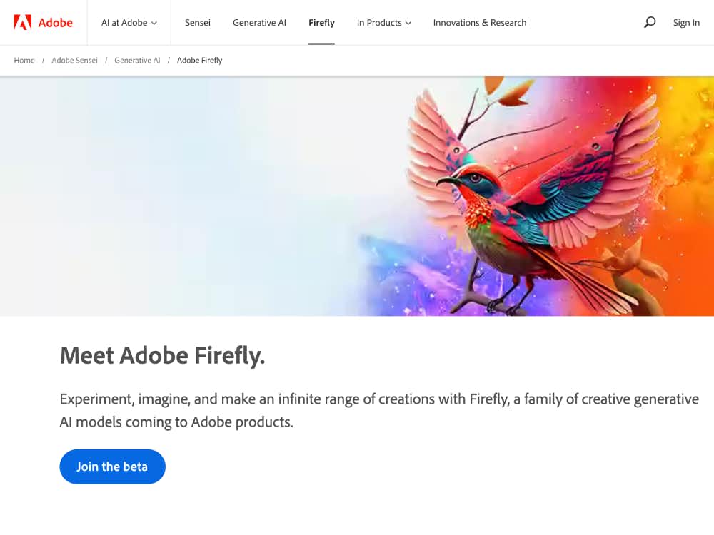 Adobe Firefly cover