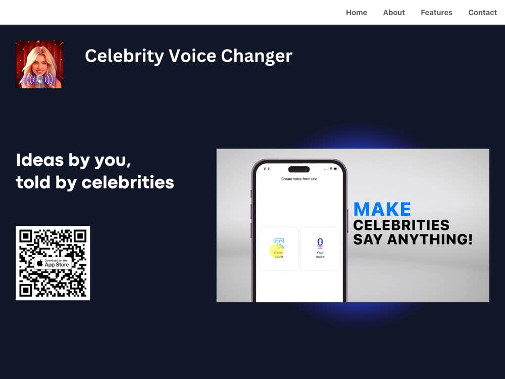 Celebrity Voice Changer AI cover