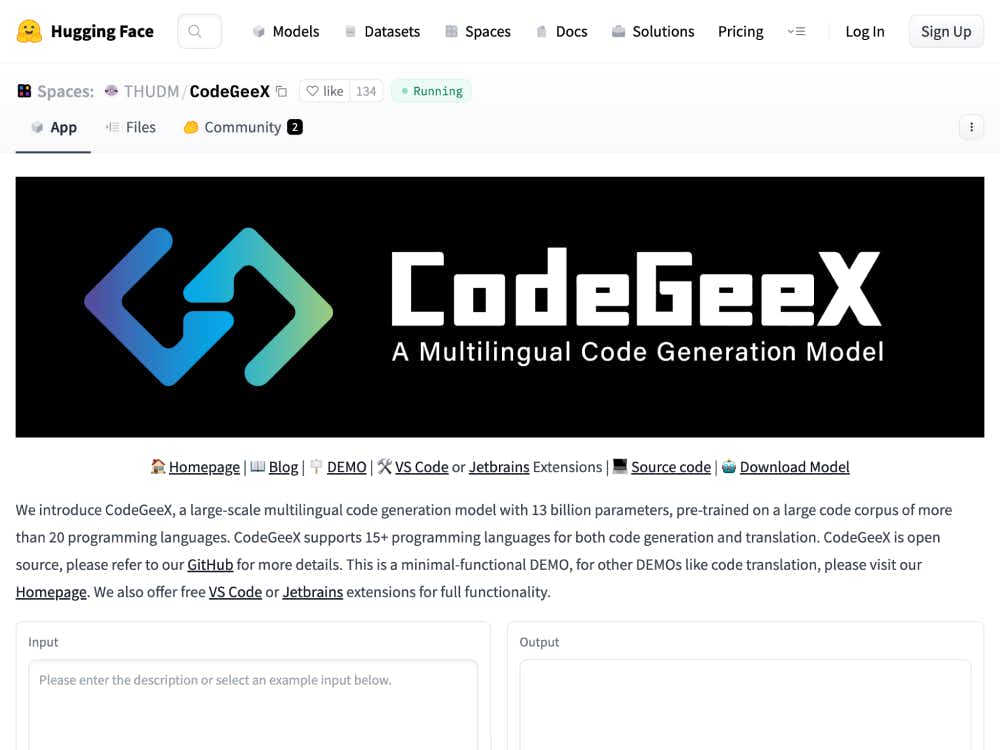 CodeGeeX cover