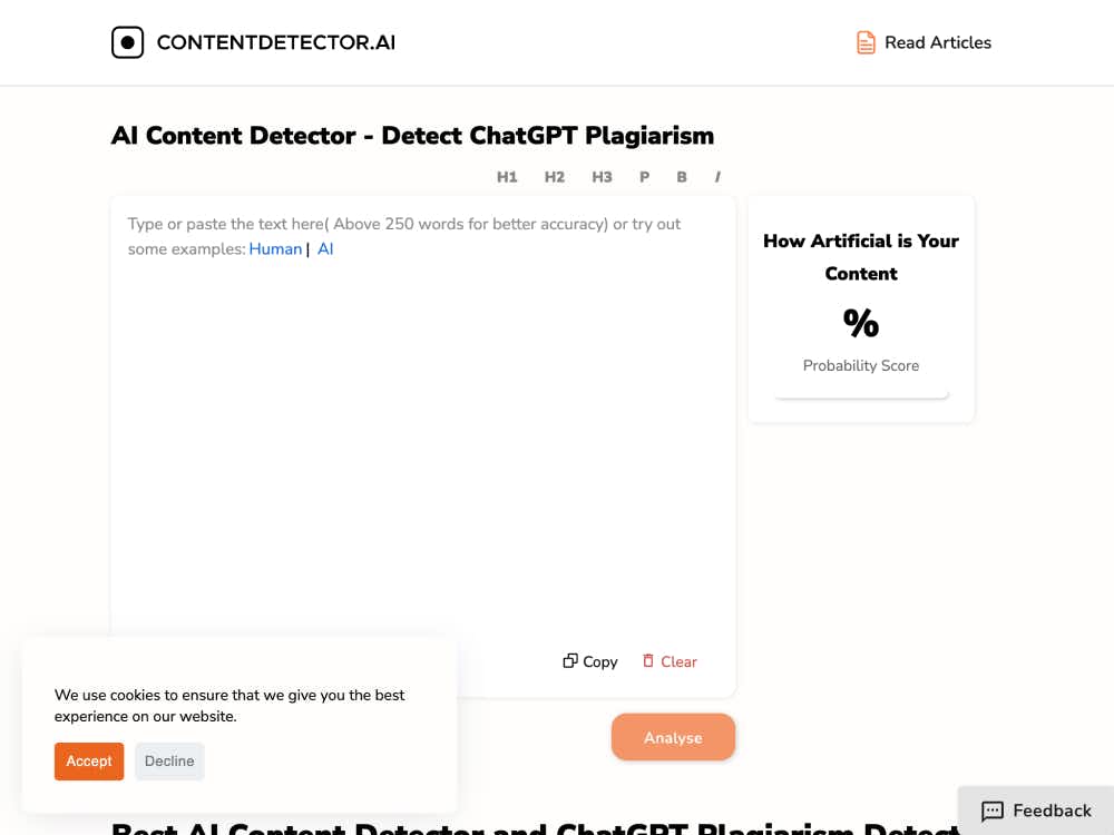 ContentDectecor.AI cover