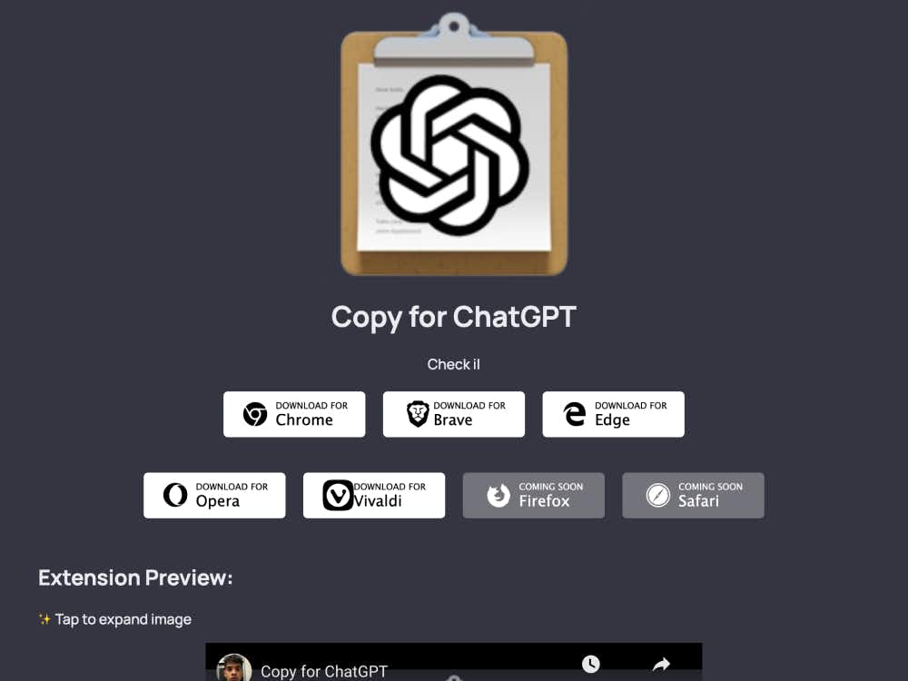 Copy for ChatGPT cover