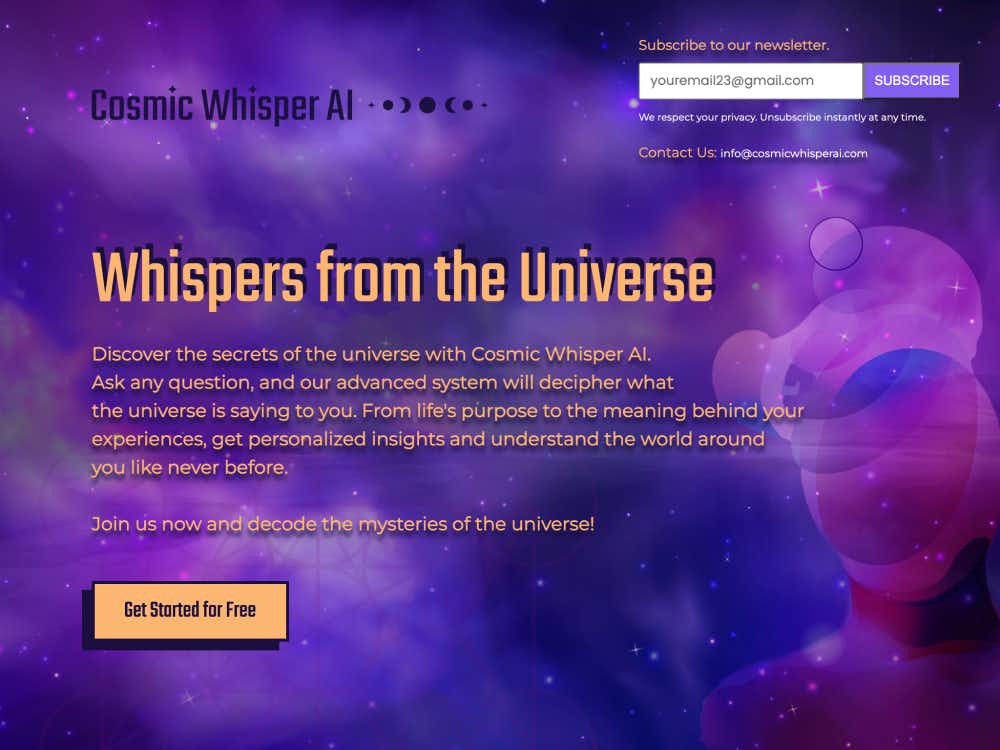 Cosmic Whisper AI cover