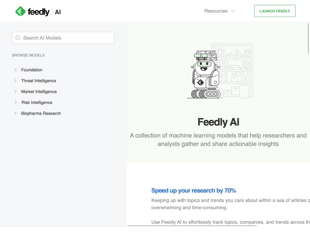 Feedly AI cover