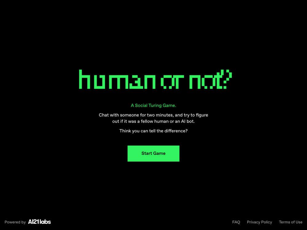 Human Or Not cover