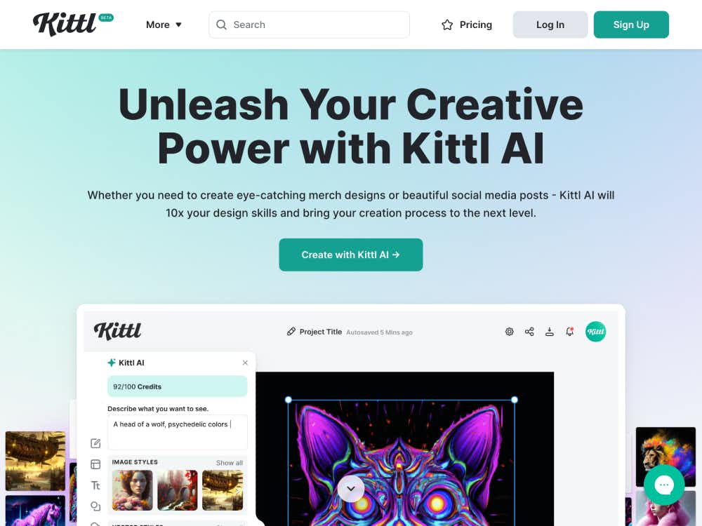 Kittl AI cover