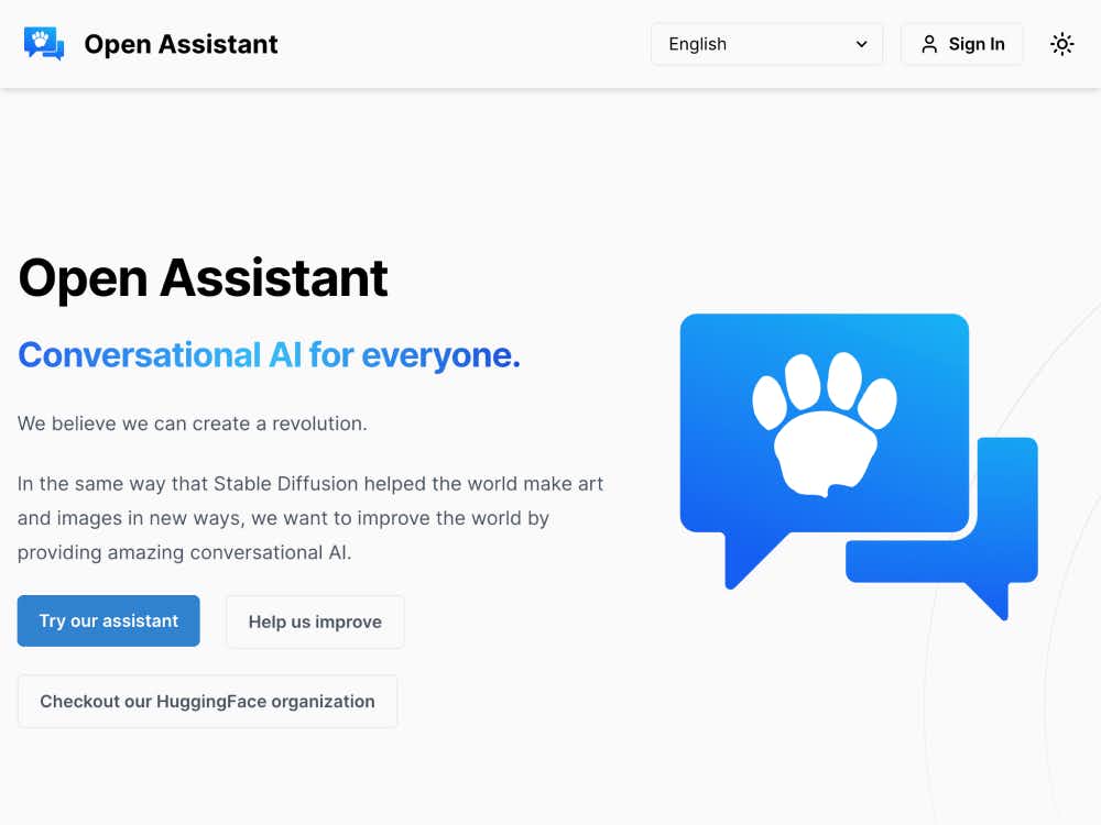 Open Assistant cover