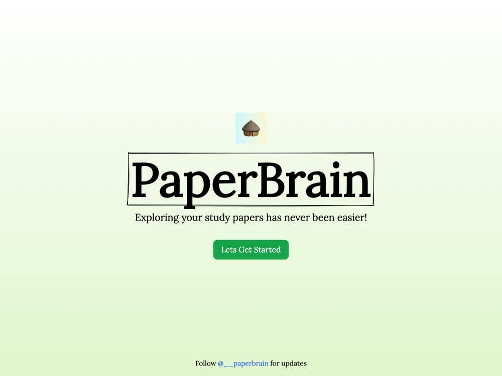 PaperBrain cover
