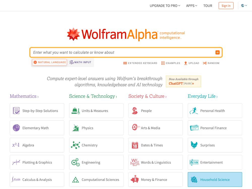 Wolfram Alpha cover