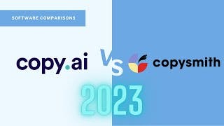 Copysmith vs Copy.ai: Which Is Better In 2023? cover