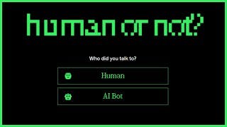 Human Or Not