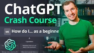 ChatGPT Tutorial - A Crash Course on Chat GPT for Beginners cover