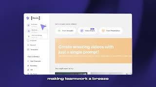 The AI-Powered Workspaces Collaboration Tool for Teams - Effortless Video Creator and Collaboration cover