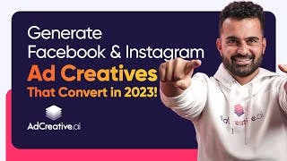 Generate Facebook & Instagram Ad Creatives That Convert in 2023! (Step-by-step Tutorial) cover