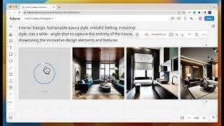 Remove background, generate mind map, table and images with AI, Fabrie AI for interior design cover
