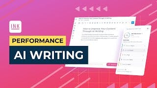 INK AI Writer - create high-performing content through our patented content performance technology cover