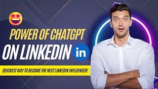 LinkedIn Growth Hack 2023 (DO THIS to Grow Followers & Leads) with ChatGPT | Merlin on LinkedIn cover