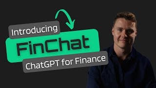 Introducing FinChat - ChatGPT for Finance cover
