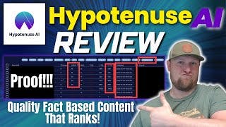 Hypotenuse AI Review: Factual High Quality 1 Click AI Content🔥Insane cover