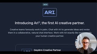 Introducing the first AI creative partner for idea generation. A new way to generate ideas. cover