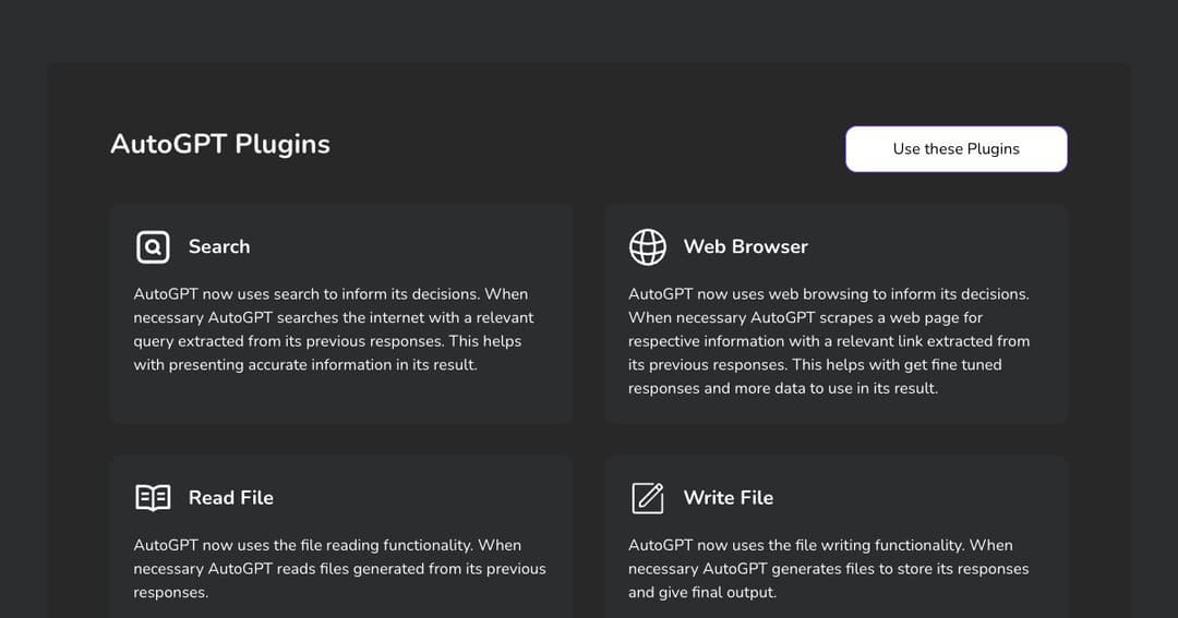 AutoGPT Plugins cover AutoGPT Plugins cover