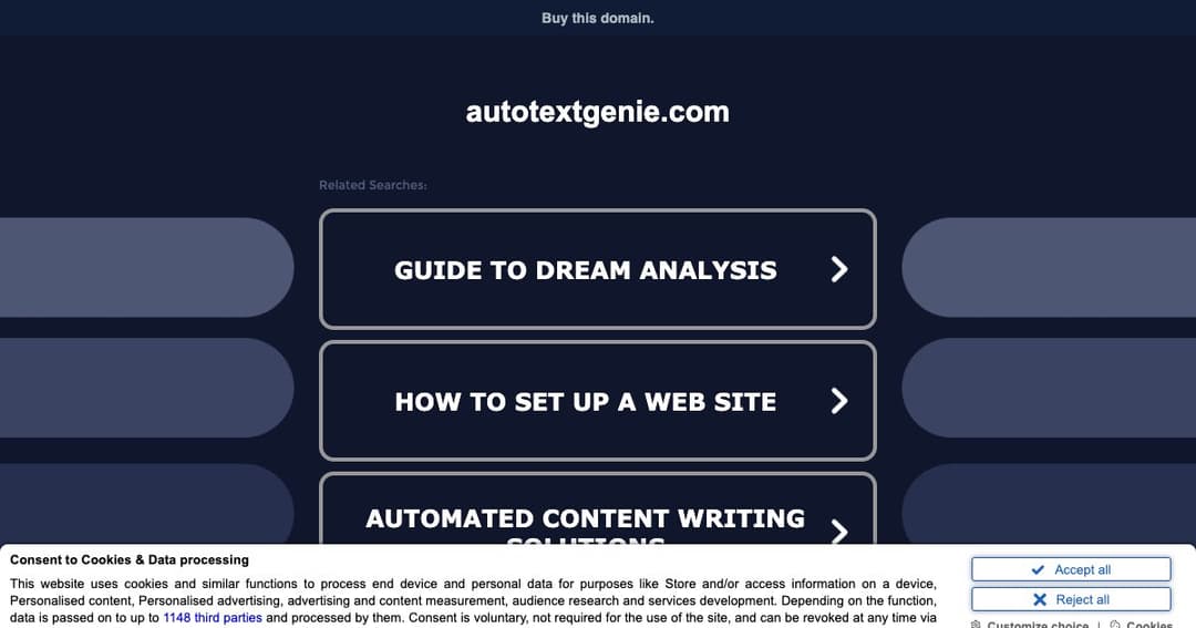 AutoTextGenie AI cover AutoTextGenie AI cover