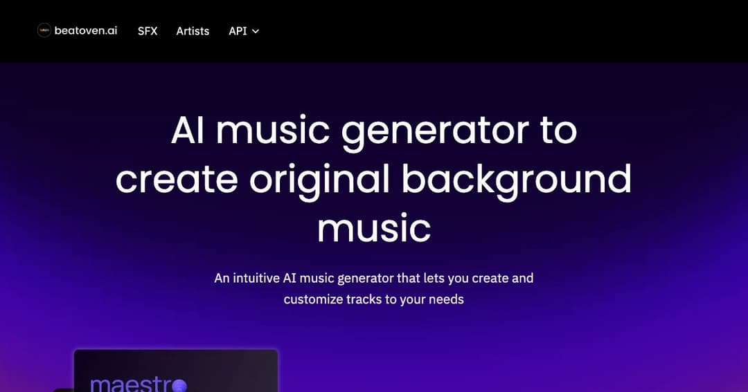 Beatoven.ai cover Beatoven.ai cover