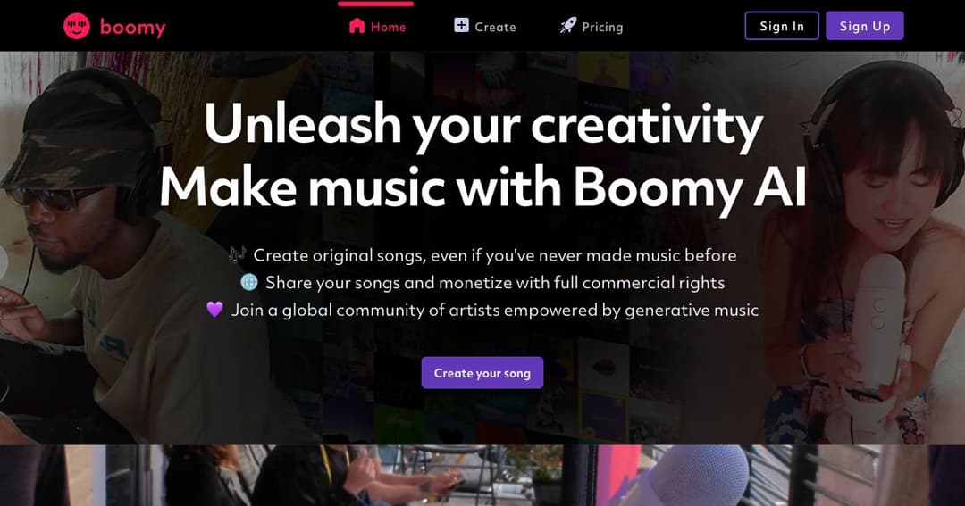 Boomy AI cover Boomy AI cover