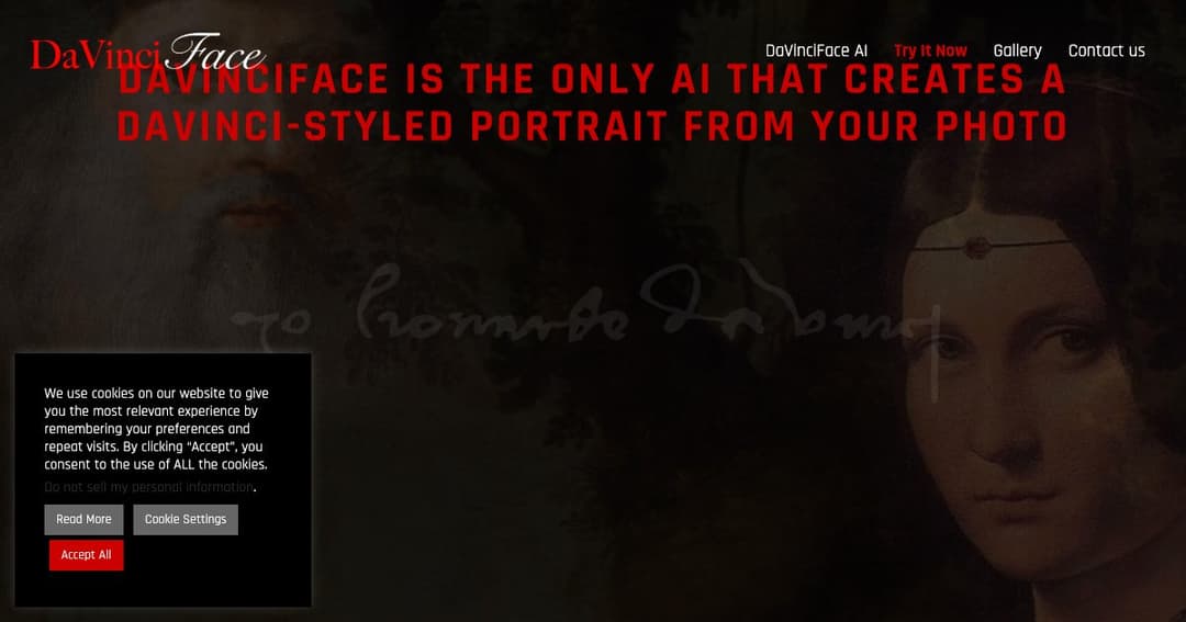 DaVinciFace AI cover DaVinciFace AI cover
