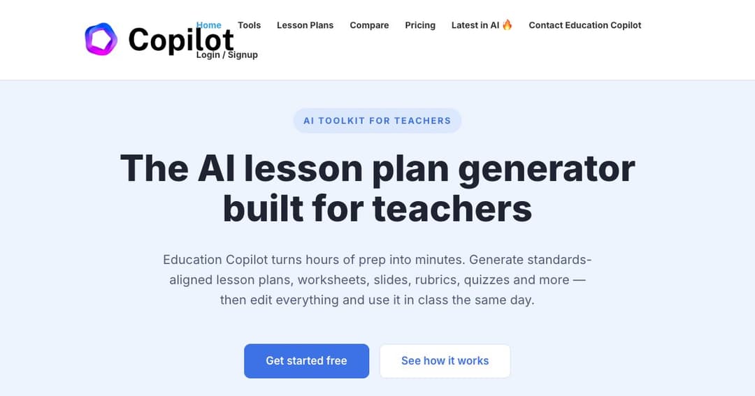 Education Copilot cover Education Copilot cover