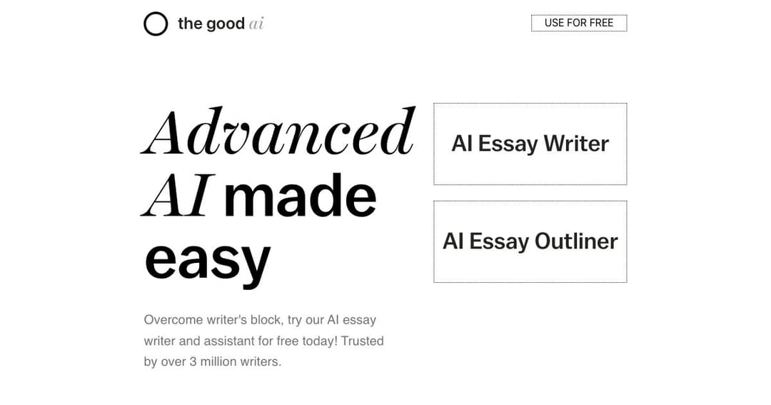 Good AI cover Good AI cover