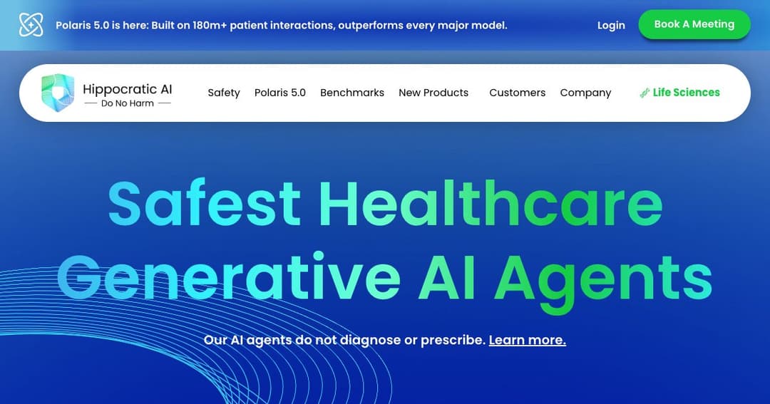 Hippocratic AI cover Hippocratic AI cover