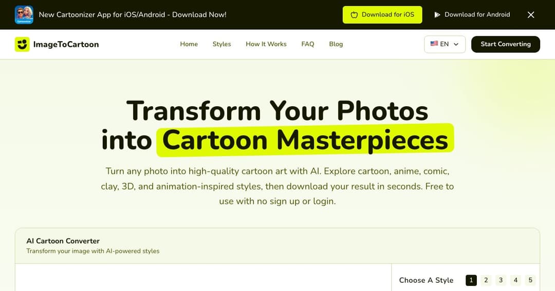 Image to Cartoon cover Image to Cartoon cover