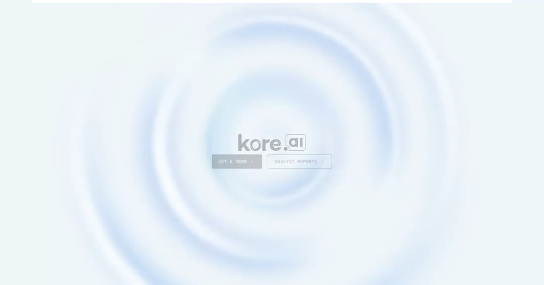 Kore.ai cover Kore.ai cover
