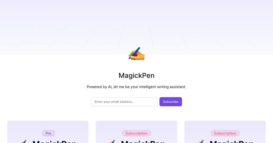 MagickPen cover MagickPen cover
