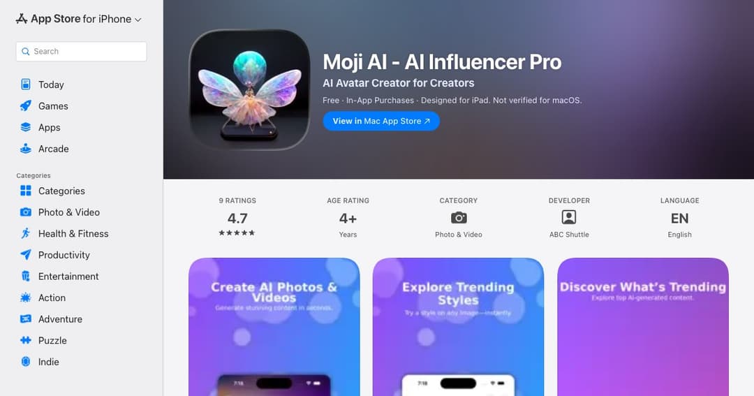 Moji AI cover Moji AI cover