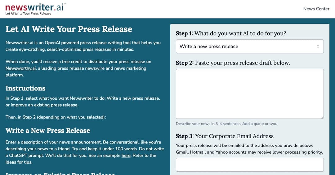 Newswriter.ai cover Newswriter.ai cover