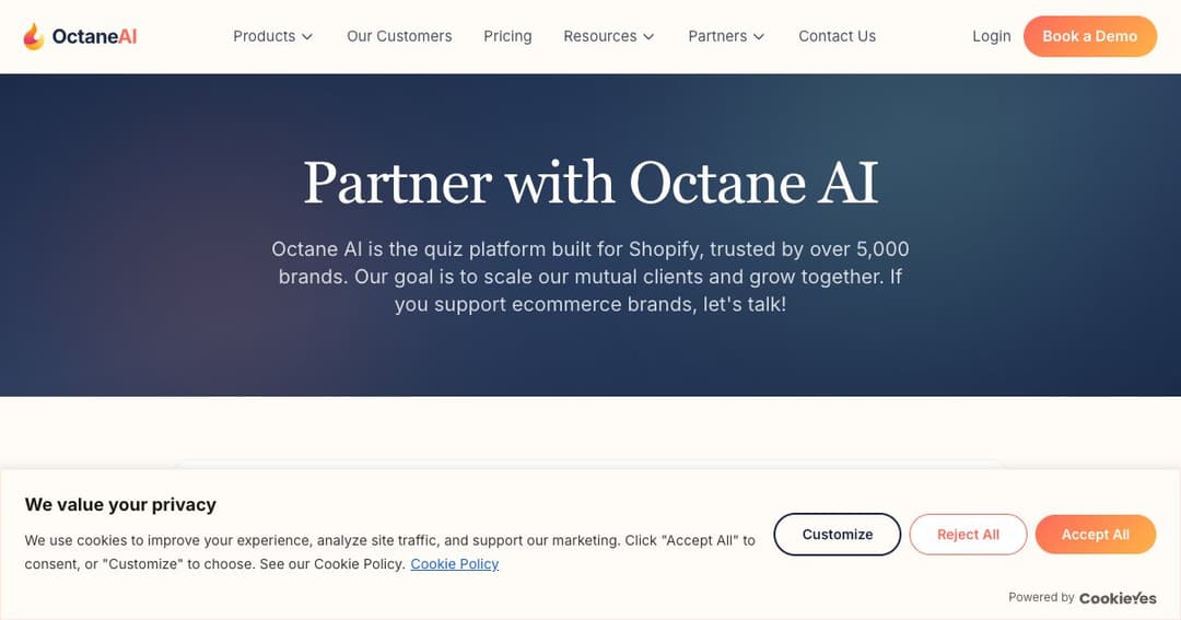 Octane AI cover Octane AI cover