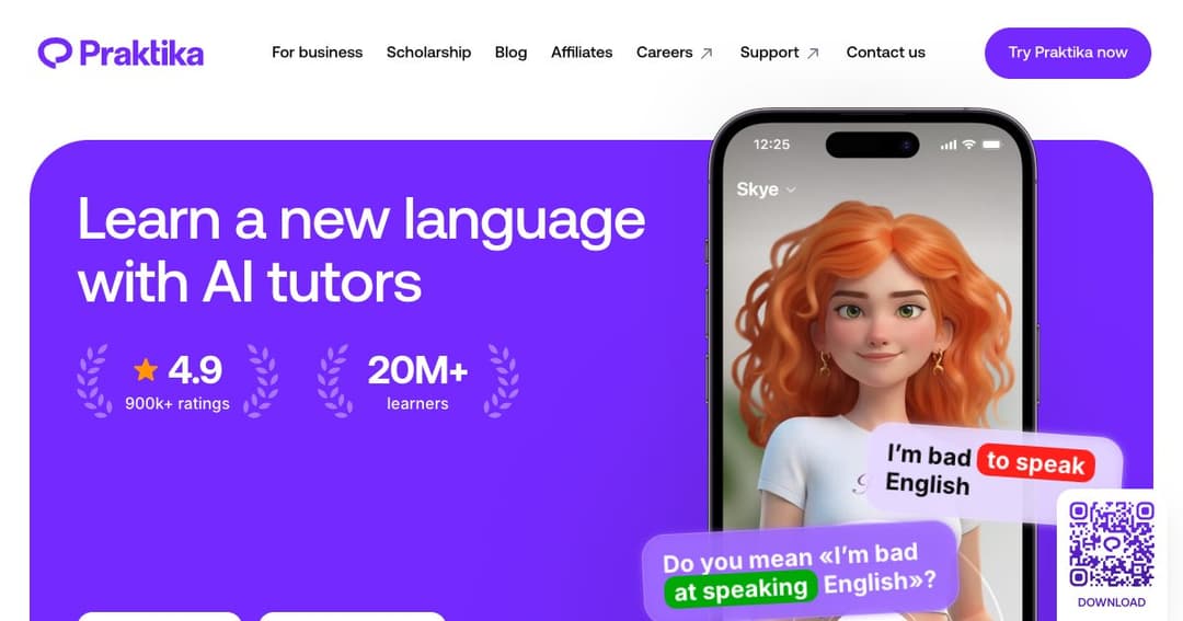 Praktika.ai cover Praktika.ai cover