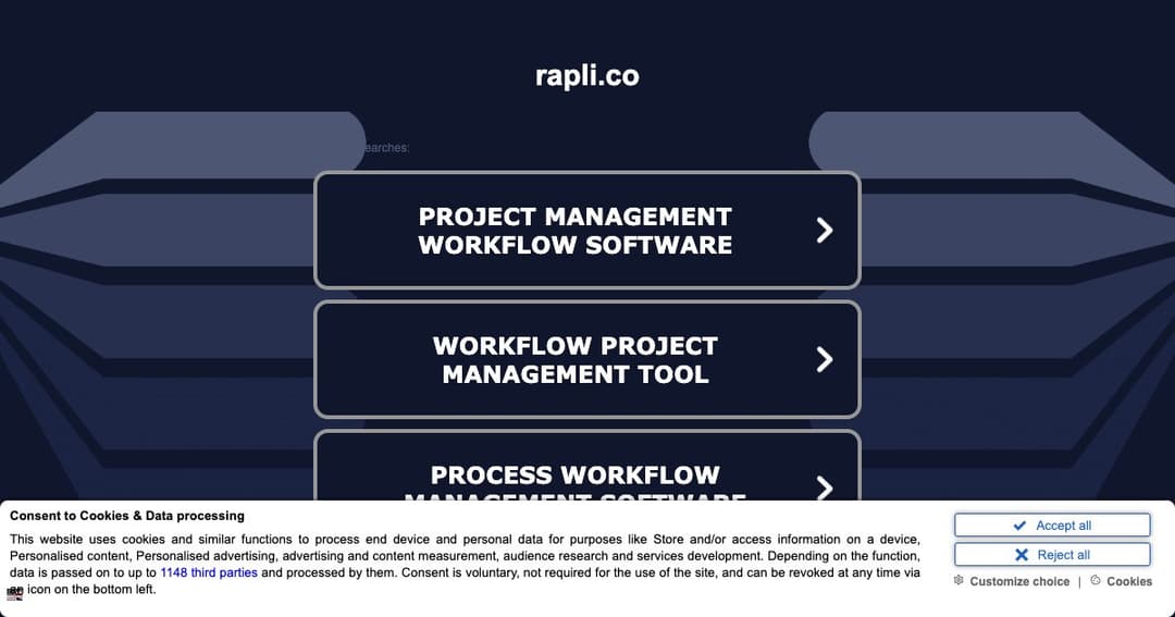 Rapli cover Rapli cover