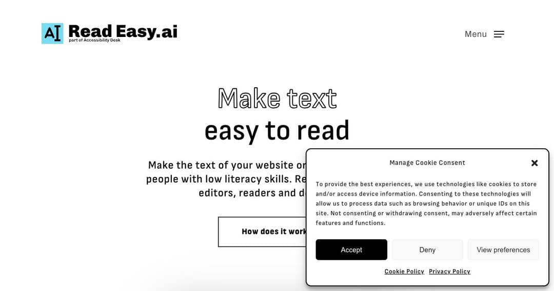 Read Easy.ai cover Read Easy.ai cover
