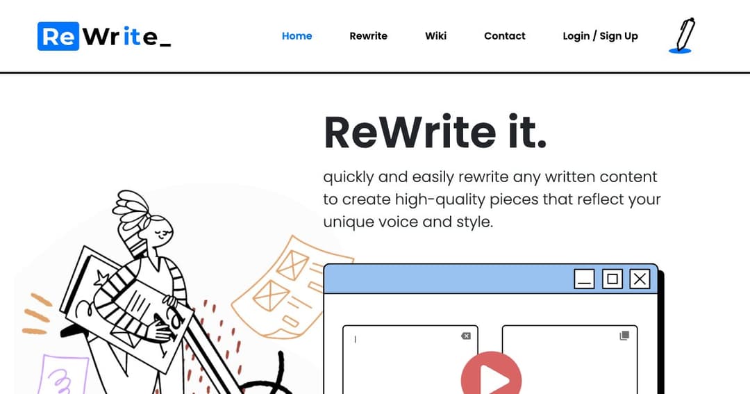 ReWrite it cover ReWrite it cover