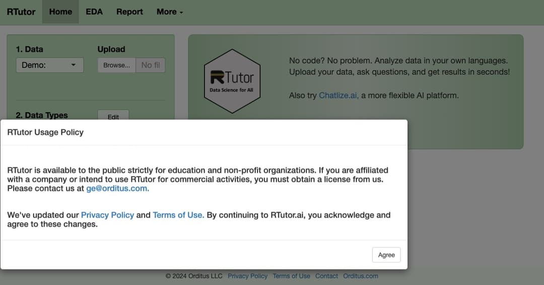 RTutor cover RTutor cover