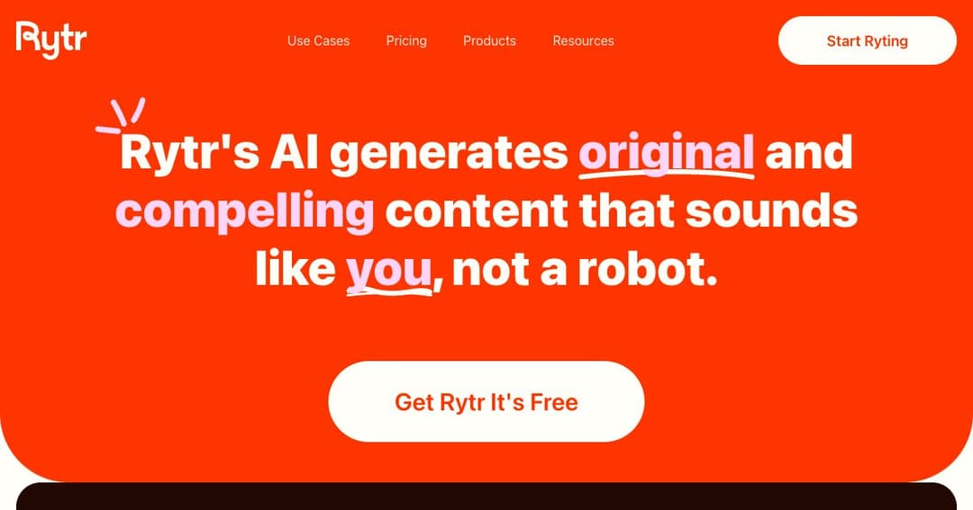 Rytr cover Rytr cover