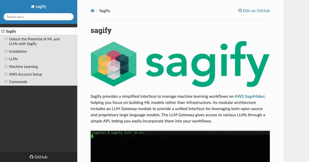 Sagify cover Sagify cover
