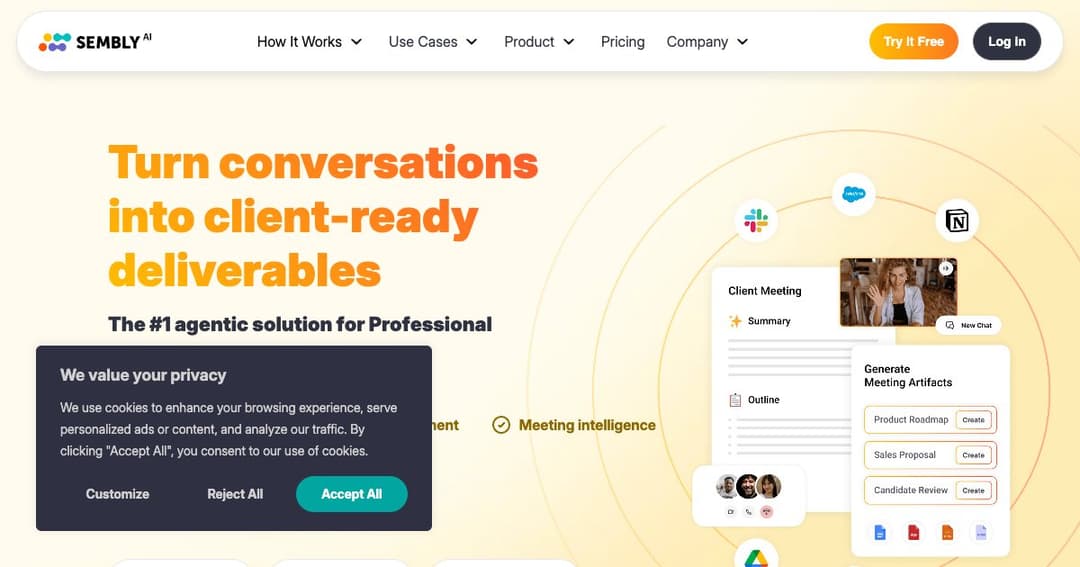 Sembly AI cover Sembly AI cover